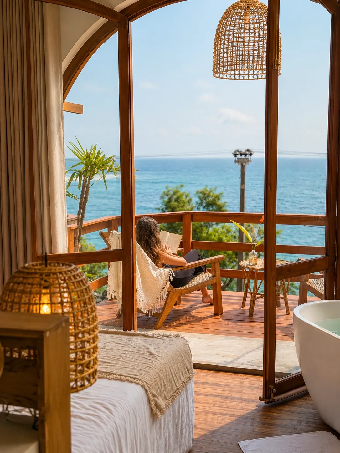Boho arch suite