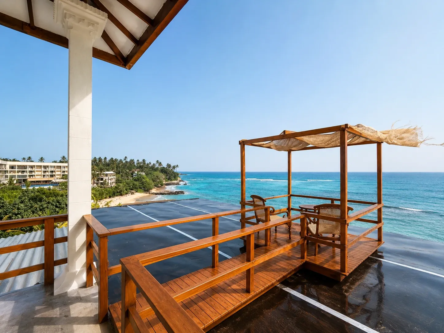 Sea View Room with Outdoor Lounge