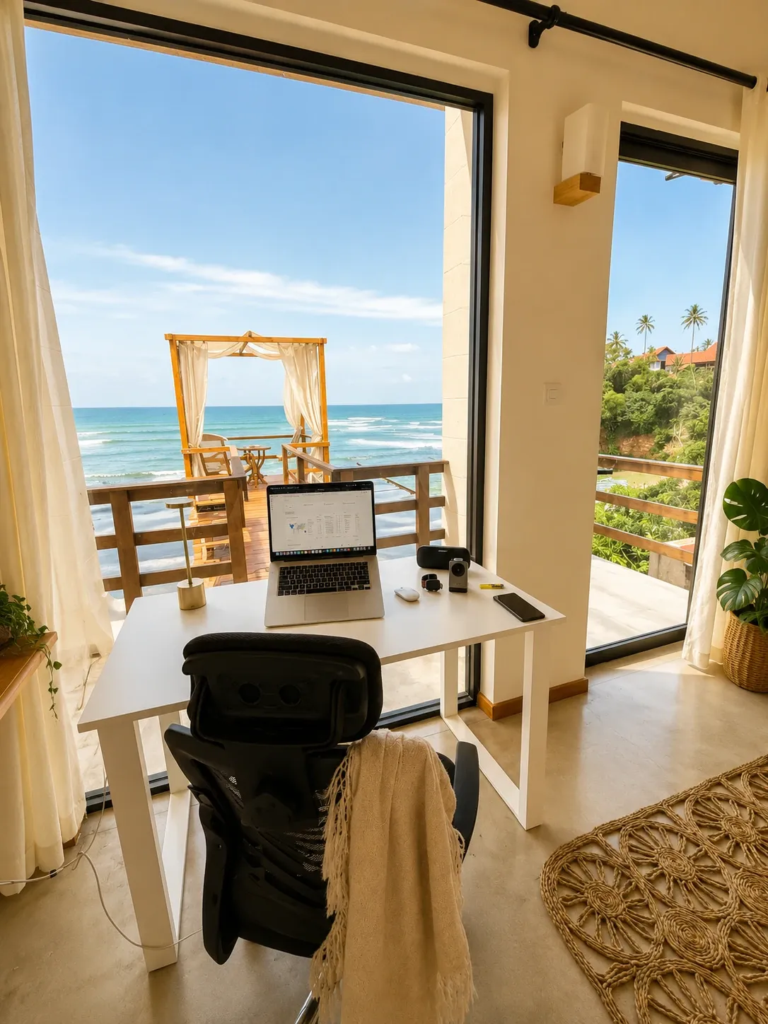 Sea View Room with Outdoor Lounge photo 3